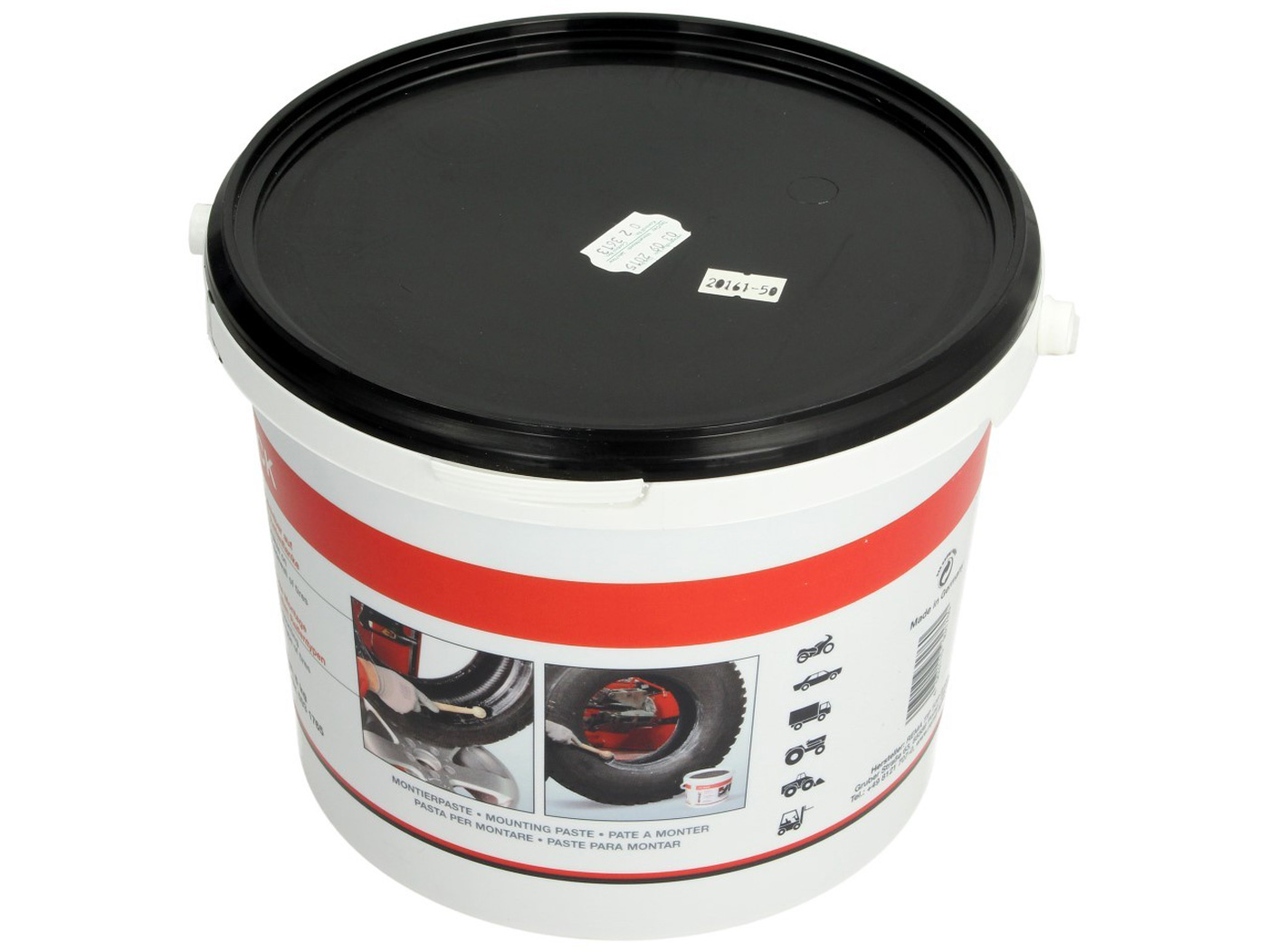 Reifenmontagepaste, schwarz -ECON- 5 kg 3330132B5 – Vespa Reifen &  Rollerreifen